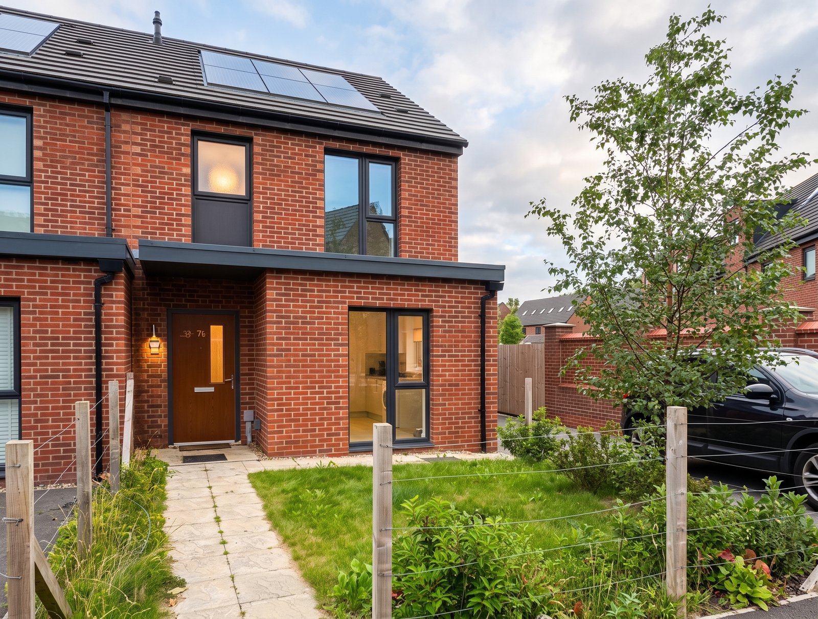 Modern Three-Bedroom House in Pendleton, Salford